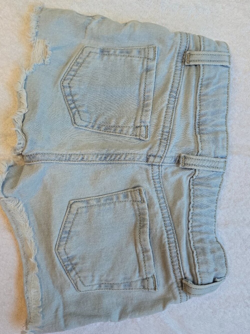 Cat & Jack Girl's Summer Shorts Bundle - 3 Pairs of Jean Shorts and 1 Pull-On - Picture 6 of 13
